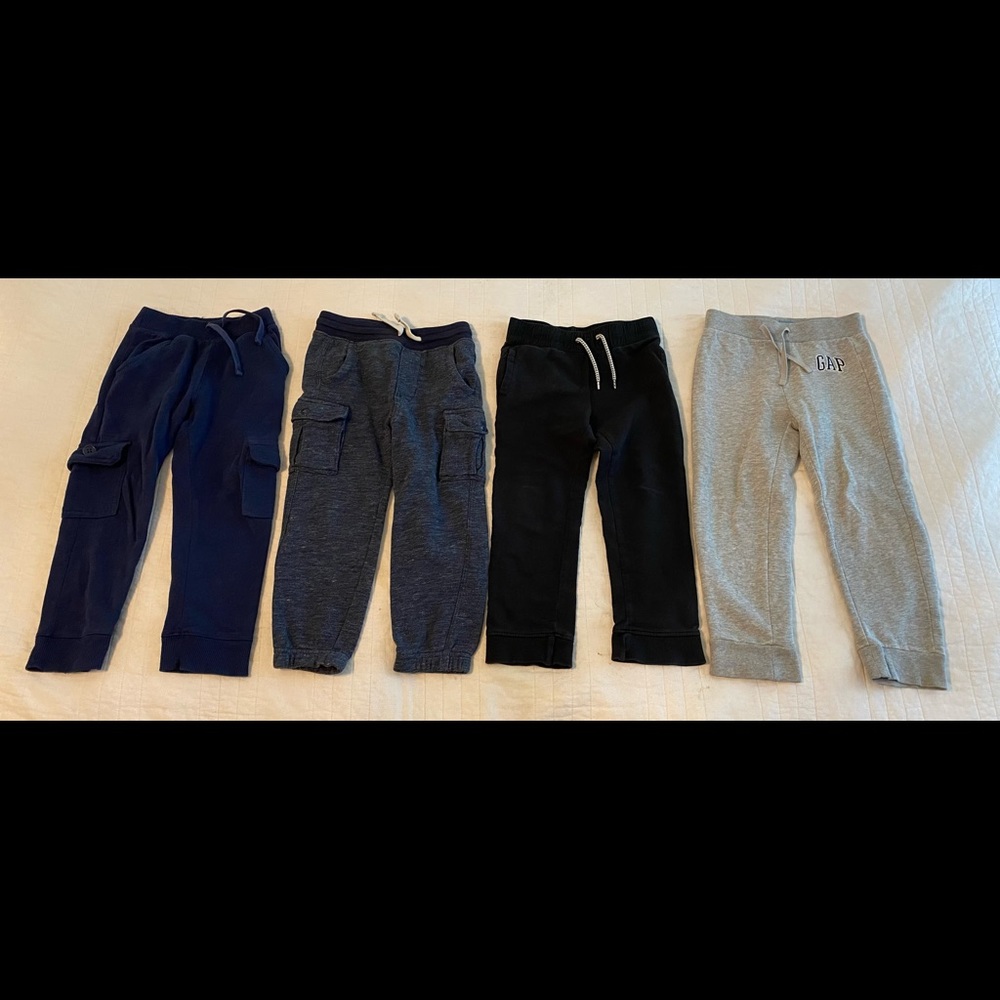Set of 4 boys size 4T pants